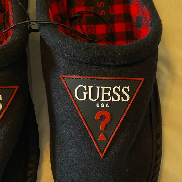 NWT Guess Logo Wylie Slipper Shoes Christmas Holiday Gift - Picture 2 of 6